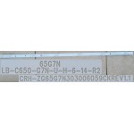KOGAN KAQLED65XQ9510STA RIGHT LED STRIP LB-C650-G7N-U-H-6-14-R2 CRH-ZG65G7N303006059CKREV1.1